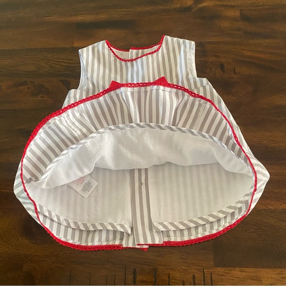 Tutto Piccolo Baby Girls Stripes Dress - Picture 5 of 8